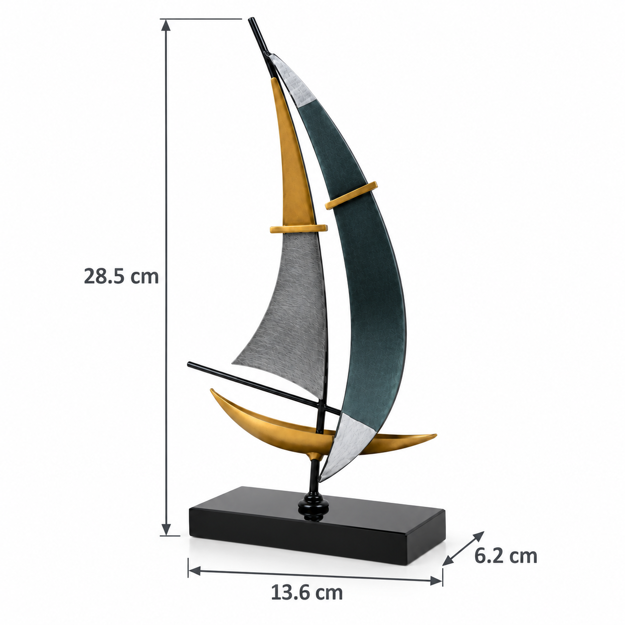 shangju metal sailboat sculpture with measurements shangju metal sailboat sculpture with measurements